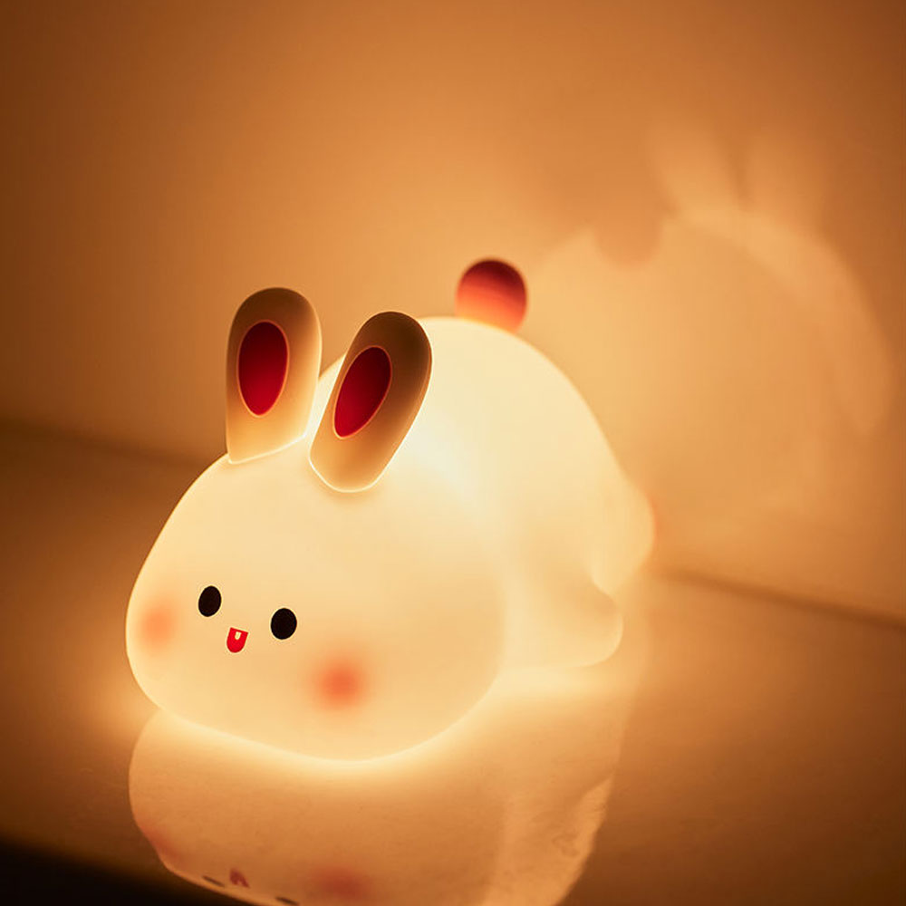 تصویر چراغ خواب خرگوشی سیلیکونی Silicone Night Light