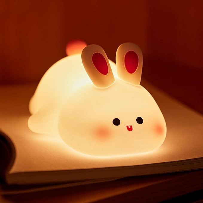 تصویر چراغ خواب خرگوشی سیلیکونی Silicone Night Light
