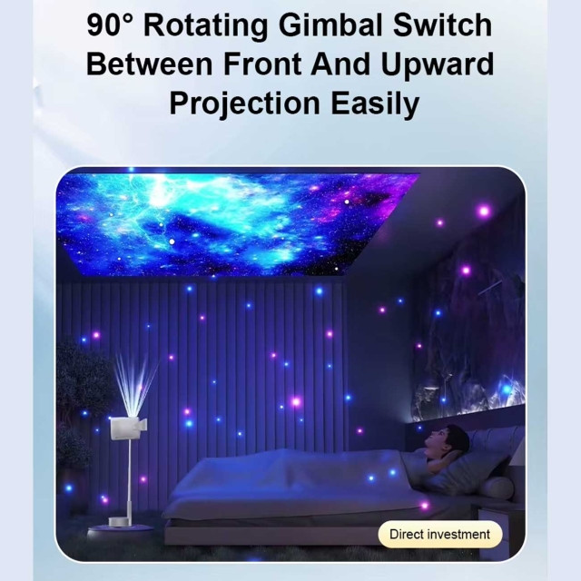 پروژکتور قابل حمل TS9 PRO 4K با فوکوس خودکار