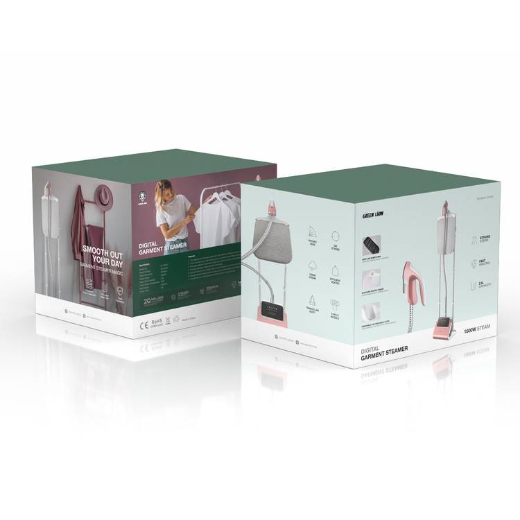 ●دستگاه اتو بخار گرین لاین Green lion GNDGSTMR digital garment steamer