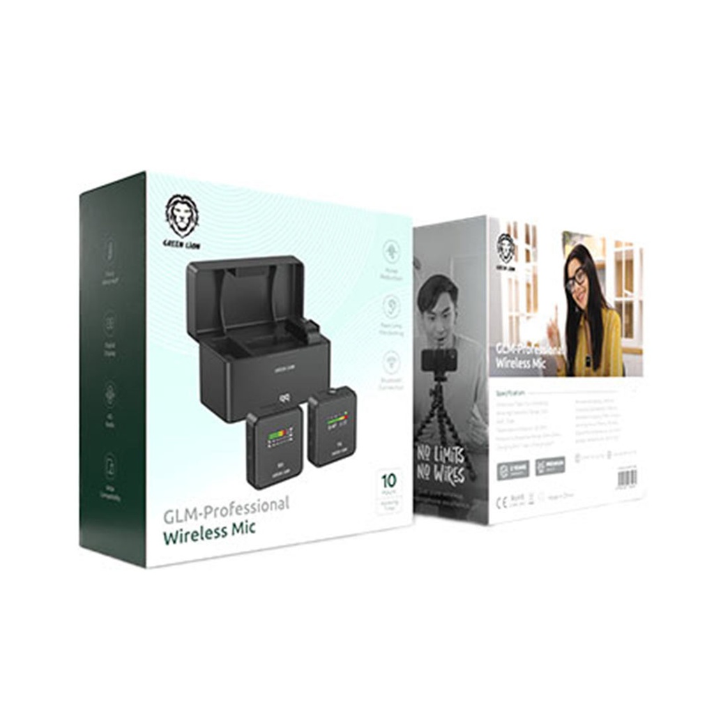 میکروفون وایرلس گرین لاین مدل Green lion GNPGLMWMIC glm mic