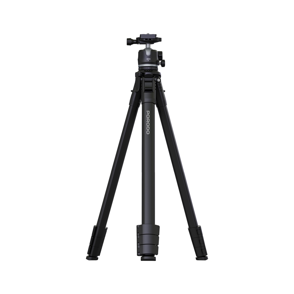 •سه‌پایه آلومینیومی پرودو مدل اولترا لایت Porodo Ultra-Light Aluminum Tripod