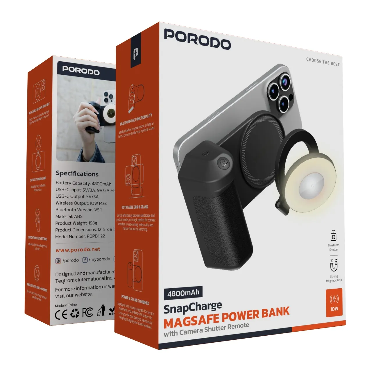 پاوربانک مگسیف مدل PDPBH22BK