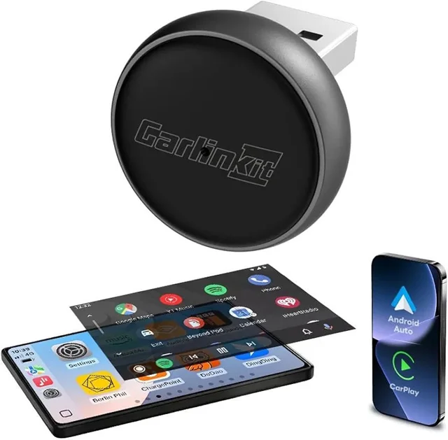 * دانگل وایرلس کارپلی و اندروید اتو کارلینکیت مدل Carlinkit Mini Ultra3