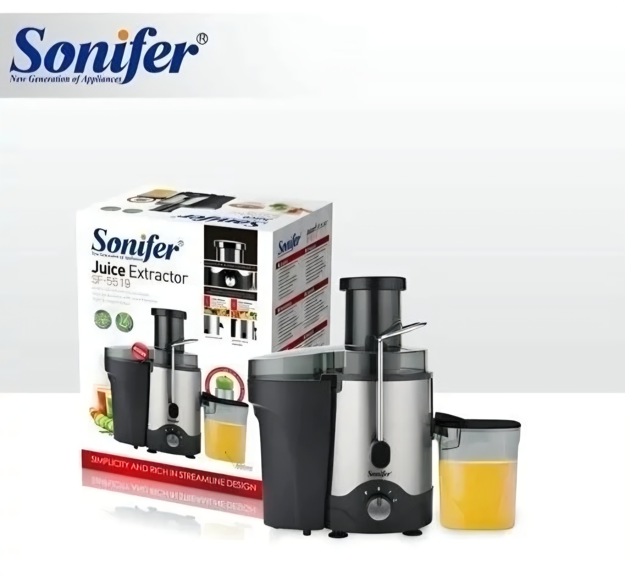 'آبمیوه گیری تک کاره سونیفر مدل SF-5519