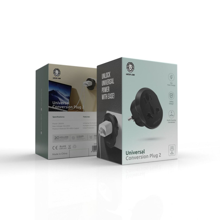 تبدیل سه به دو گرین لاین مدل Green conversion plug2