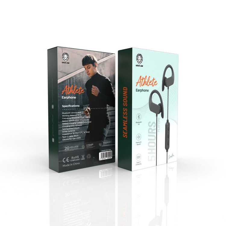 " هندزفری بلوتوث گرین لاین Athlete Earphone
