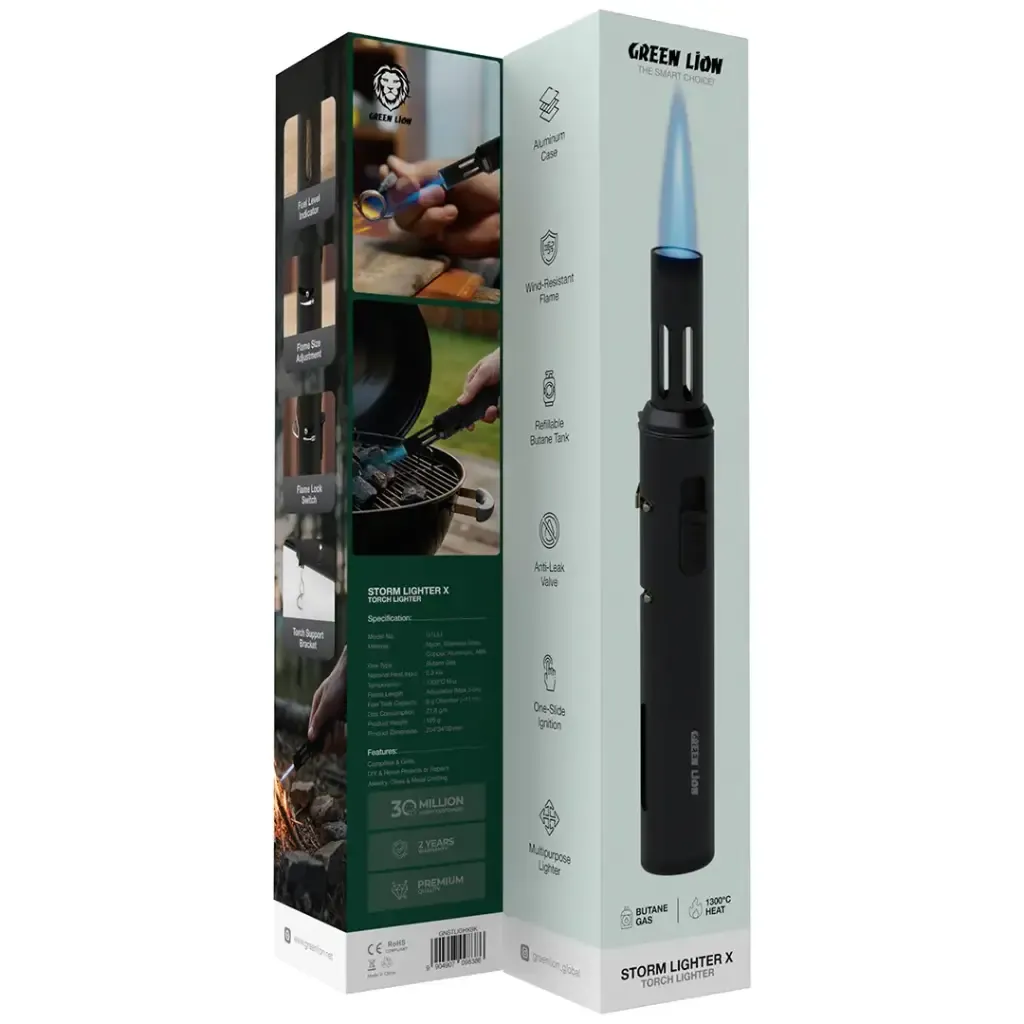 " فندک گرین لاین Storm Lighter X مدل GNSTLIGHXBK