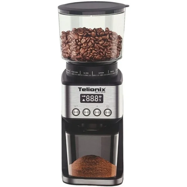 " آسیاب قهوه تلیونیکس مدل TCG4150 توان 200 وات