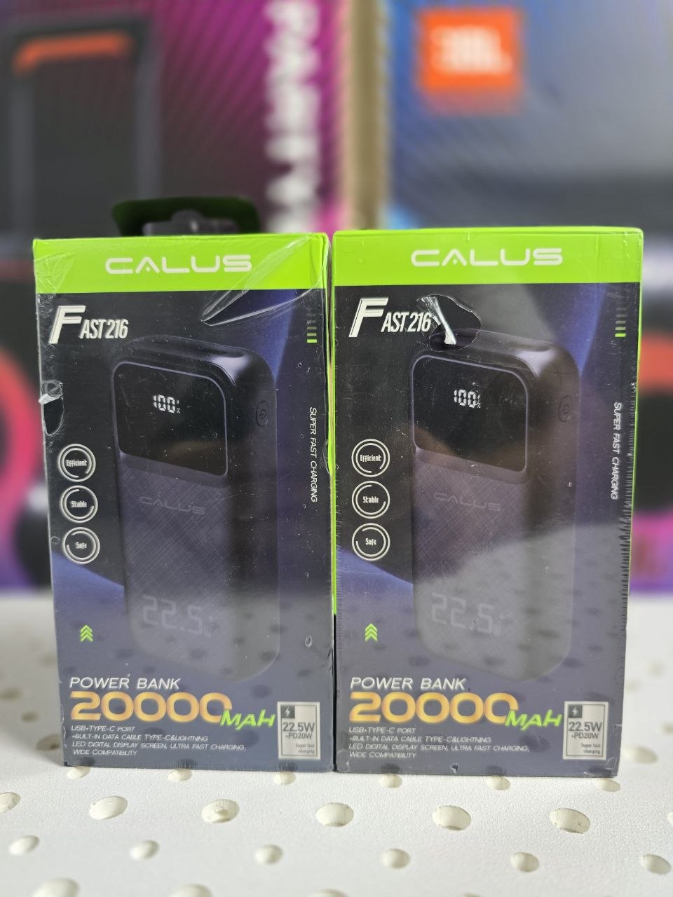 " پاوربانک کالوس مدل FAST216 ظرفیت 20000 میلی‌ آمپر ساعت