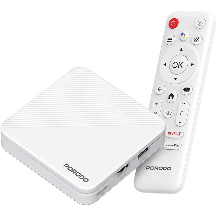 " اندروید باکس 4K پرودو مدل Porodo Echobox Android TV Box PDH96MAX