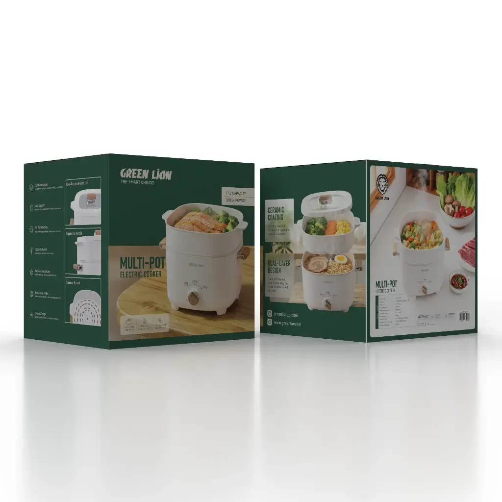 " قابلمه برقی گرین لاین مدل Multi-Pot GNMLTPTECWH