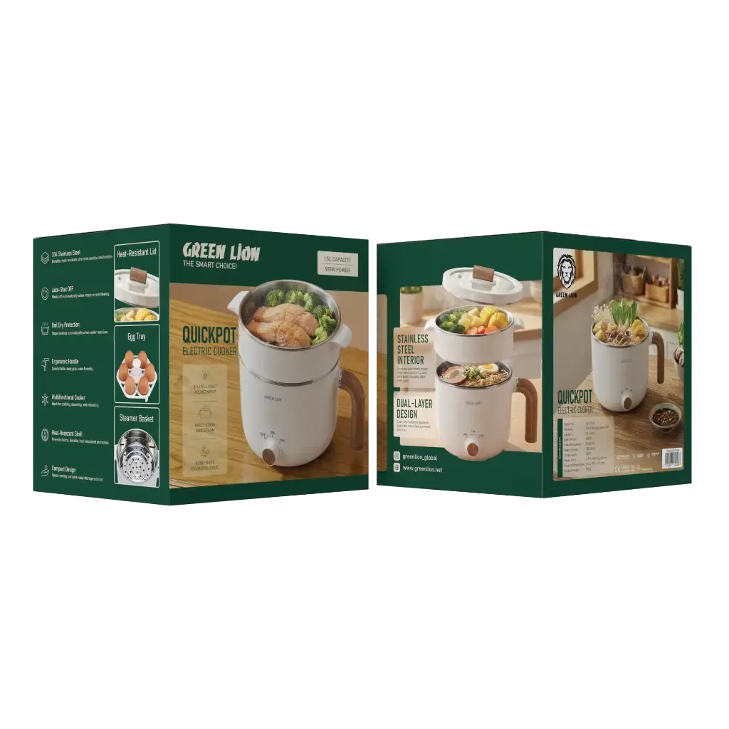 " پلوپز گرین لاین مدل Green Lion Quickpot Electric Cooker