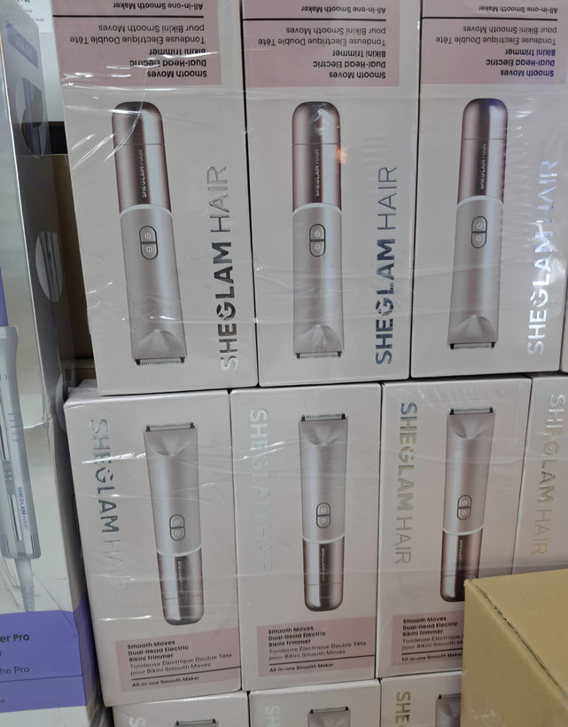 " شیور و موزن شارژی دوکاره شیگلم SHEGLAM Hair Smooth Moves Dual-Head Electric Bikini Trimmer