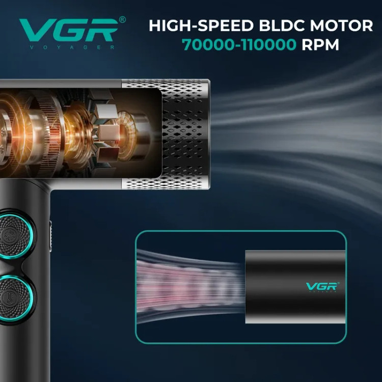 " ست ماشین اصلاح حرفهای وی جی آر مدل VGR-STEBLRES PRO 4in1